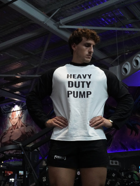 Raglan Heavy Duty Pump Long-Sleeve T-Shirt