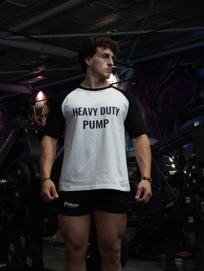 Raglan Heavy Duty Pump Short Sleeve T-Shirt