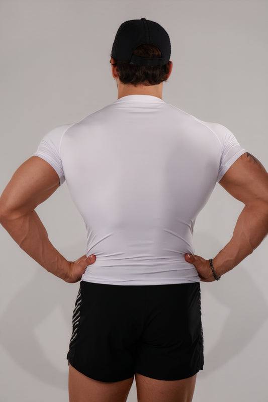Elite Compression T-Shirt White