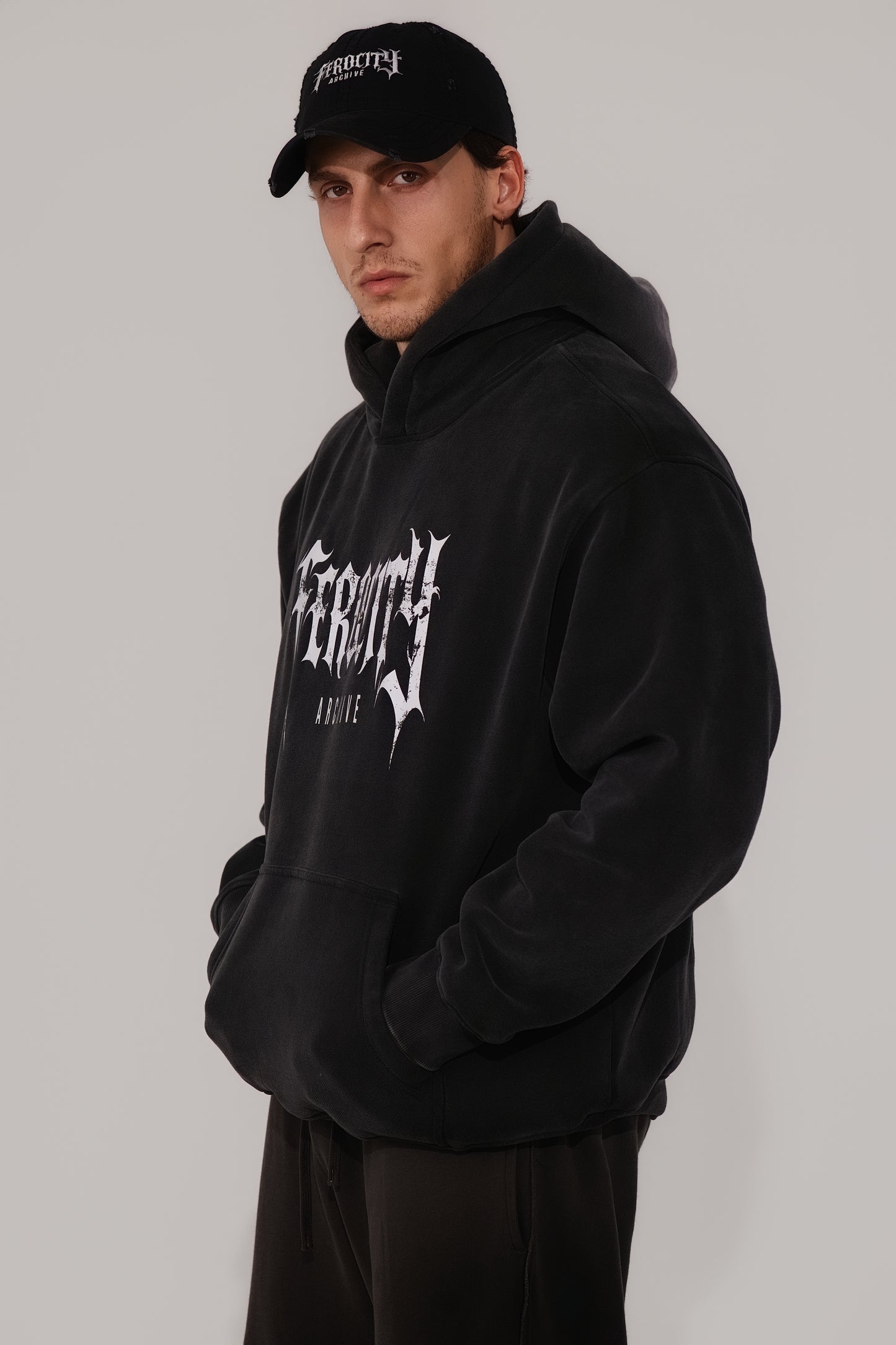 Vintage Wash Oversized Hoodie