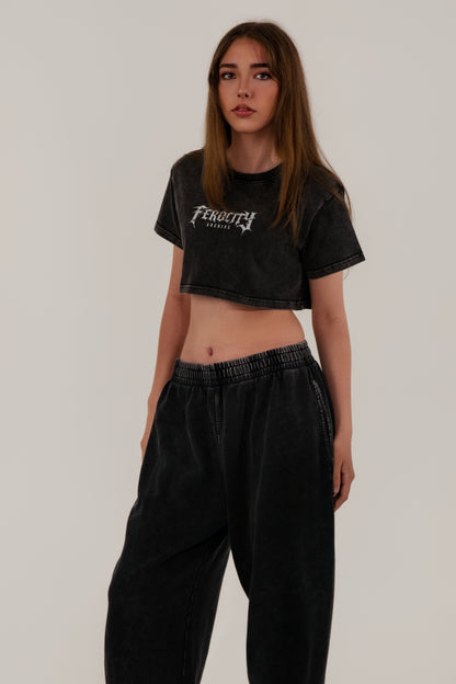 Vintage Wash Crop Top