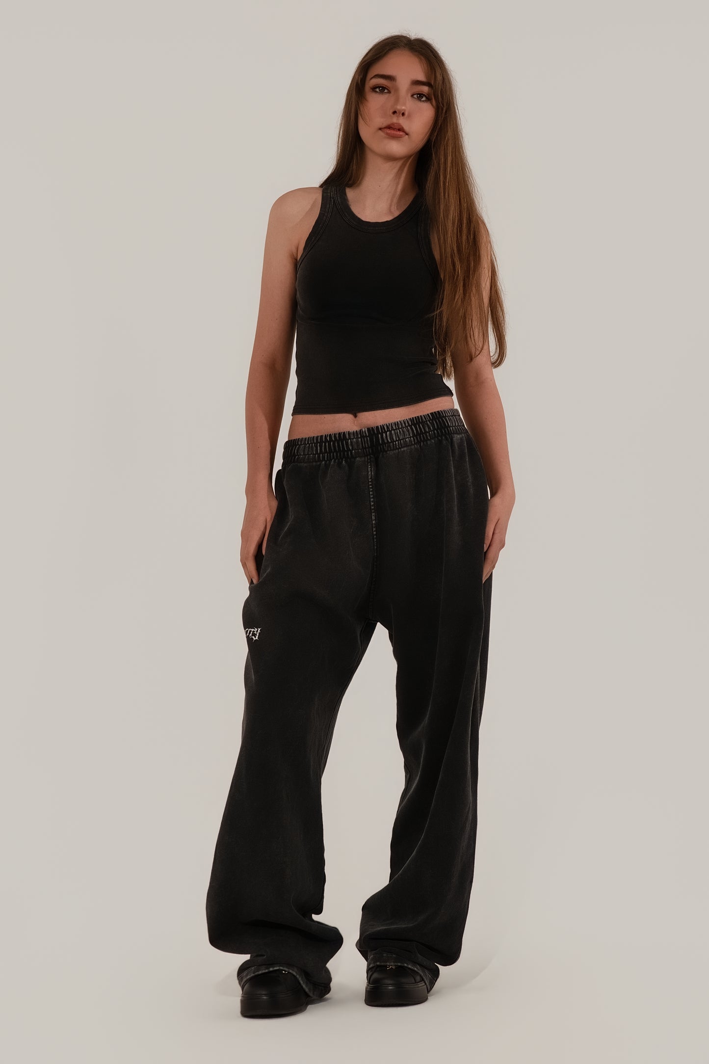 Vintage Cropped Tank Top