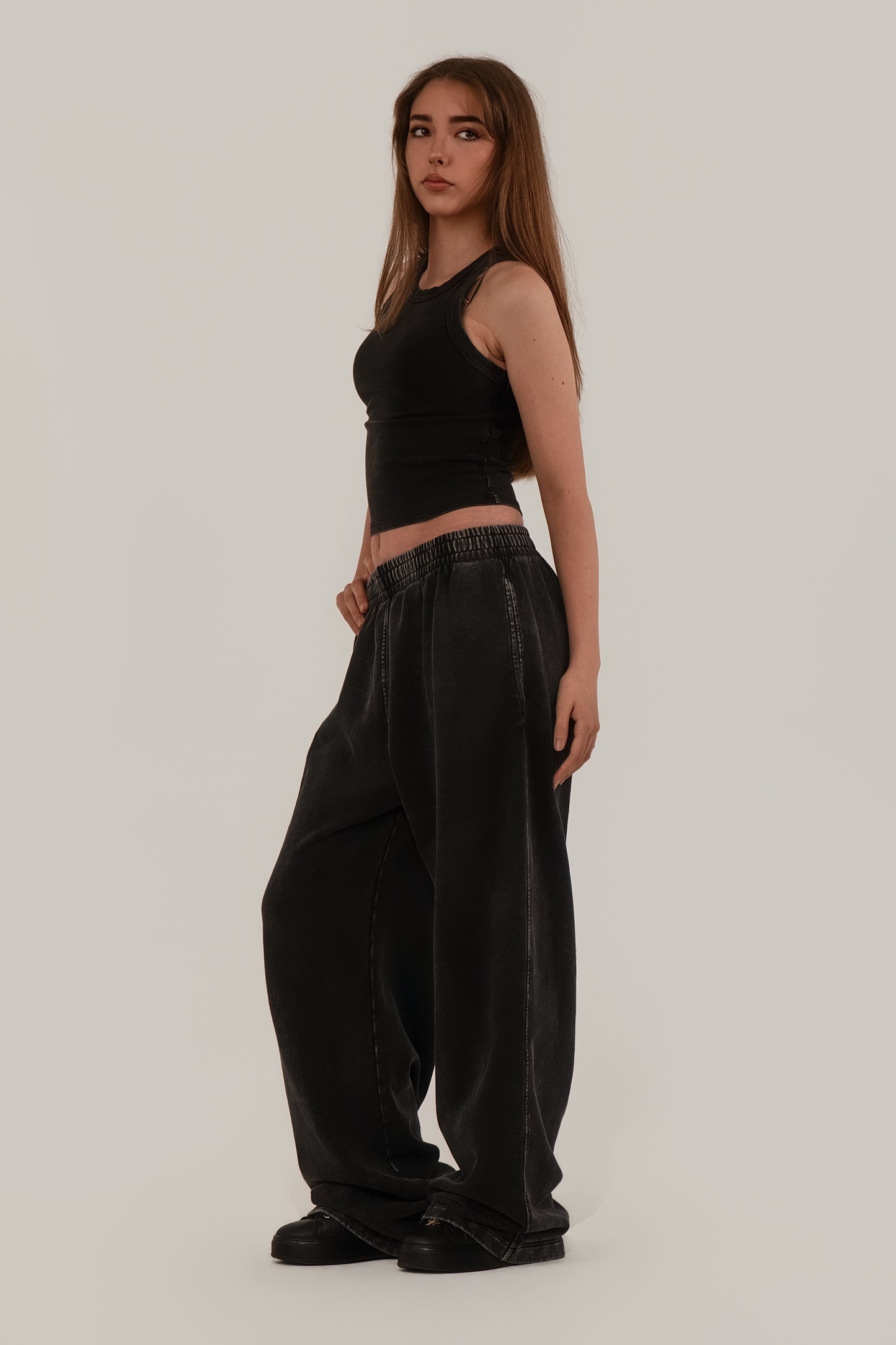 Vintage Cropped Tank Top